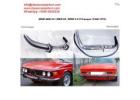 BMW 2800CS BMW 3.0CS BMW E9 bumpers new (1968-1975) by stainless steel