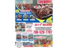 July Fourth Weekend in Miami Fireworks Party Bus Boat Rentals Yacht Party Island BBQ