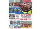 July Fourth Weekend in Miami Fireworks Party Bus Boat Rentals Yacht Party Island BBQ